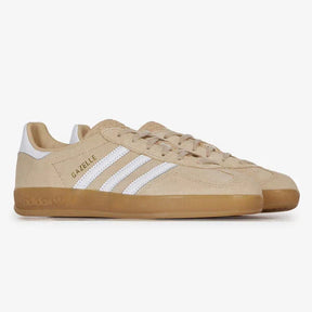 ADIDAS ORIGINALS GAZELLE INDOOR - BEIGE/BLANC